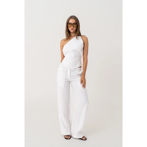 HNTR THE LABEL Tops - HNTR THE LABEL SAM TOP - White